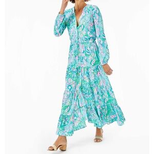 Lilly Pulitzer Cori Tiered Maxi Dress